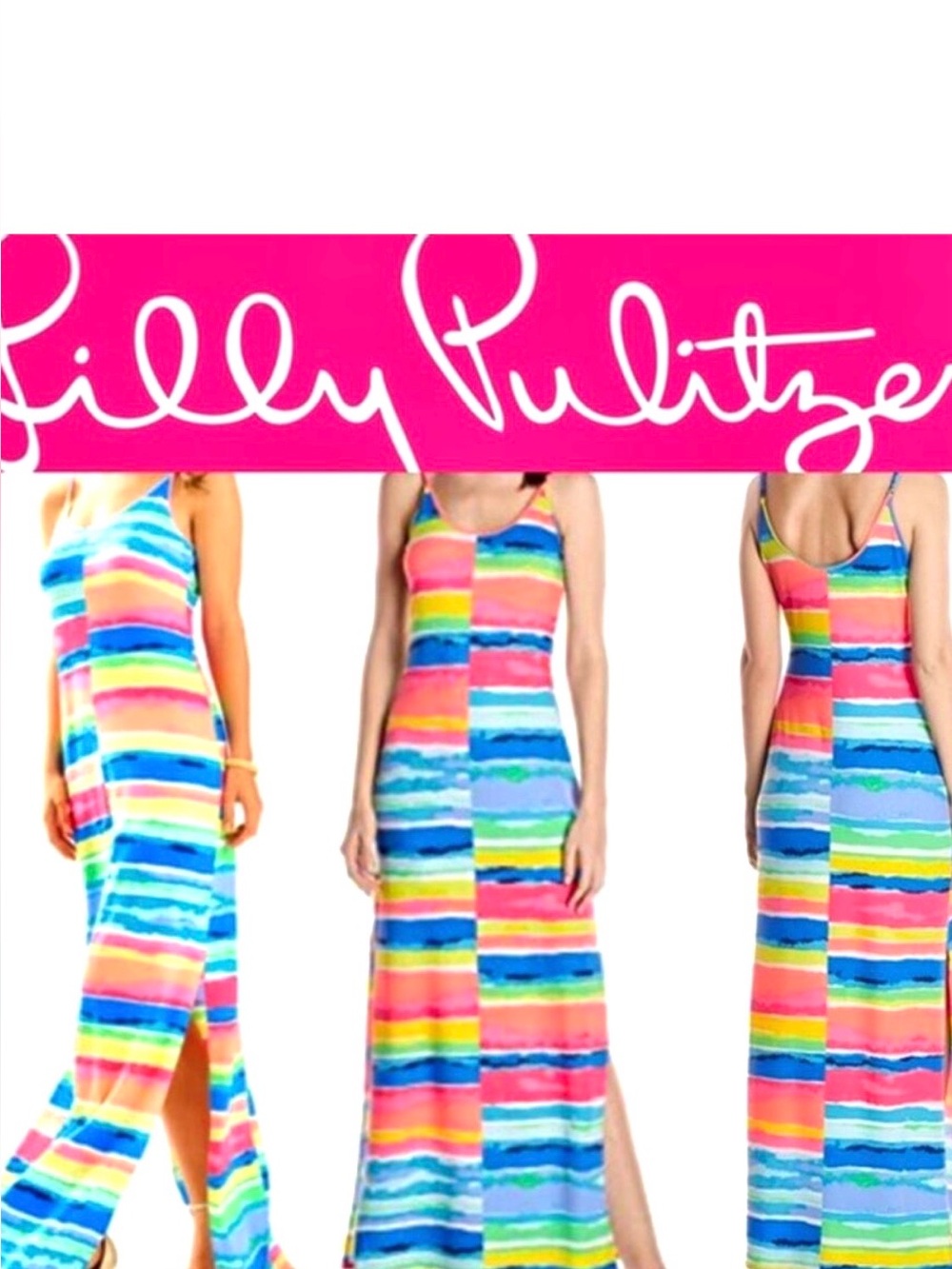 BRAND NEW LILLY PULITZER GIGI BEACH MAXI DRESS NEW WITH TAGS!!